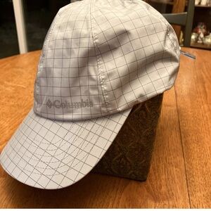 Columbia Gray Checkered Hat